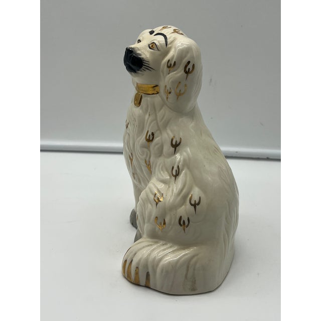 English Antique Beswick Spaniel For Sale - Image 3 of 7