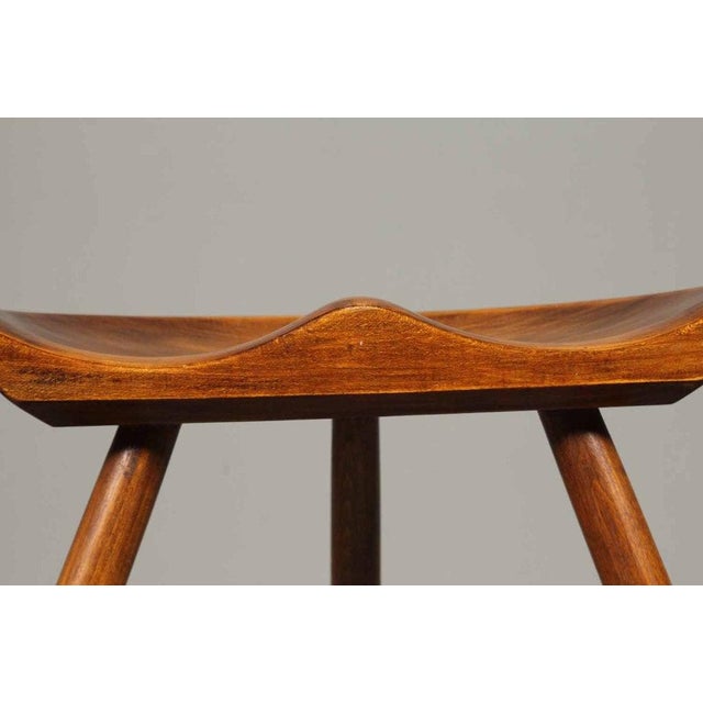 1960s 1960s A Stool by Arne Hovmand-Olsen For Sale - Image 5 of 5