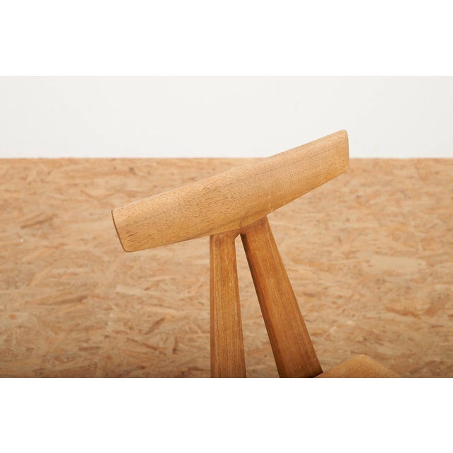 Wood Modern Acacia Chair by Jacob Müller, 1956 For Sale - Image 7 of 12