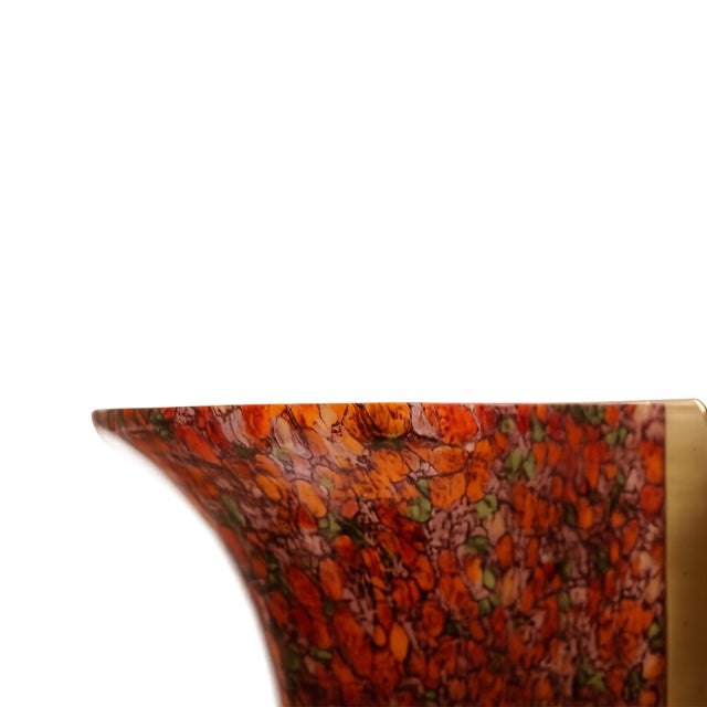 Mid-Century Multicolored Murano Glass Wall Sconces, Germany, 1960, Set of 2 For Sale - Image 6 of 9