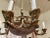 1930s French Art-Deco Chandelier W/Art Glass Dome For Sale In New York - Image 6 of 11