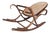 Bentwood and Cane Model 7001 Ottoman by Michael Thonet, 1930s For Sale