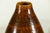 Amber Large Artisan Ceramic Vase with Textured Amber-Brown Glaze and Teardrop Form For Sale - Image 8 of 18