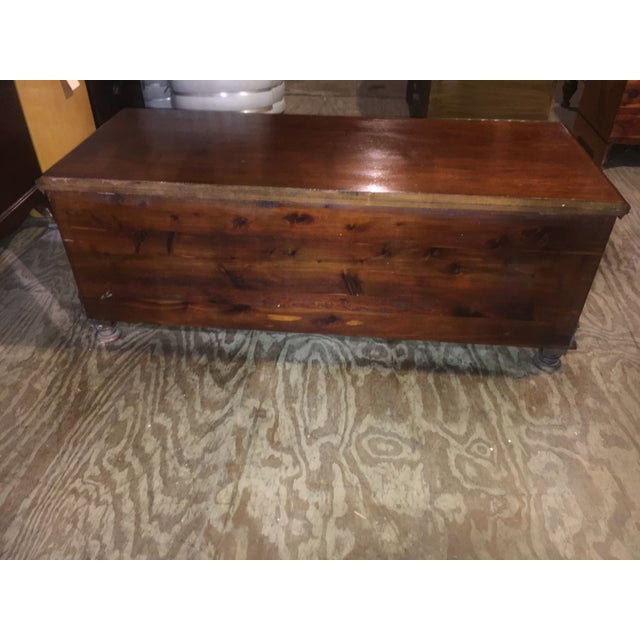 Antique West Branch 1920's Cedar Chest For Sale - Image 10 of 11