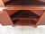 Wood Henkel Harris Solid Mahogany Twelve Pane Corner China Cabinet For Sale - Image 7 of 10