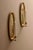 Metal Mid-Century Modern Swedish Oval Brass Sconces, Set of 2 For Sale - Image 7 of 10