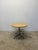Charles and Ray Eames Round Oak Veneer Pedestal Dining Table for Herman Miller For Sale - Image 12 of 13