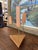 Mid-Century Modern Possibly Teak and Twisted Metal Triple Candle Holder With Geometric Base For Sale In Seattle - Image 6 of 10