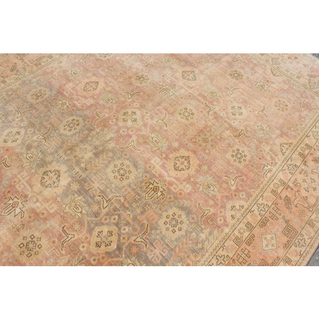 Vintage Turkish Area Rug - 77.5"x112" For Sale - Image 11 of 13
