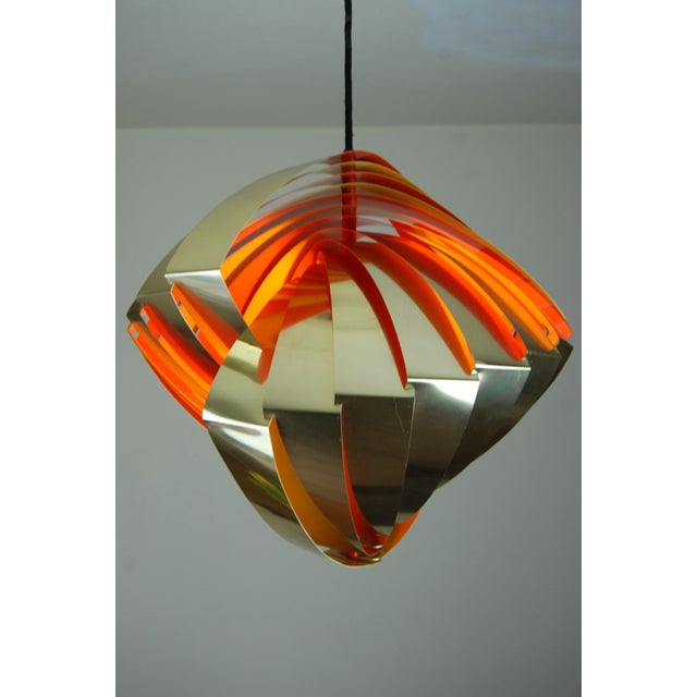 Danish Konkylie Pendant by Louis Weisdorf for Lyfa, 1960s For Sale - Image 11 of 12