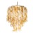 Italian Mazzega Multi-Tier Glass Chandelier For Sale