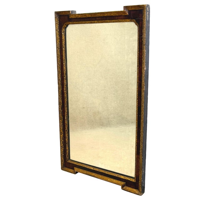Antique Georgian Walnut and Gilt Wall Mirror, 1720 For Sale - Image 10 of 11