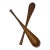 Pair of 1970s Danish Teak Salad Servers For Sale