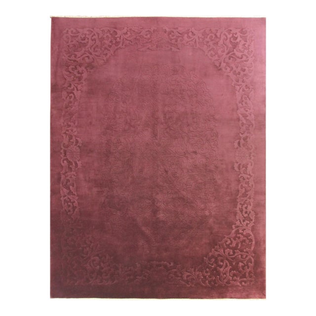 Early 20th Century Antique Art Deco Chinese Rug For Sale