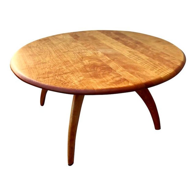 1950s Vintage Heywood Wakefield MidCentury Round Cocktail Table Chairish