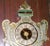 Italian Fanciful Eglomise Electric Wall Clock For Sale - Image 3 of 7