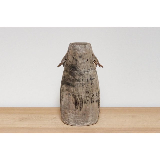 Farmhouse Primitive Rustic Water Pot-Agwari For Sale - Image 3 of 9
