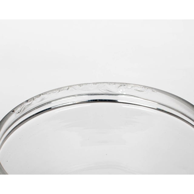 Vintage French Glass Apothecary Jar or Canister, Circa 1950s For Sale - Image 9 of 11