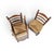 Vintage Provicial Ladderback Children's Chairs with Rush Seat, 1930s, Set of 3 For Sale - Image 12 of 18