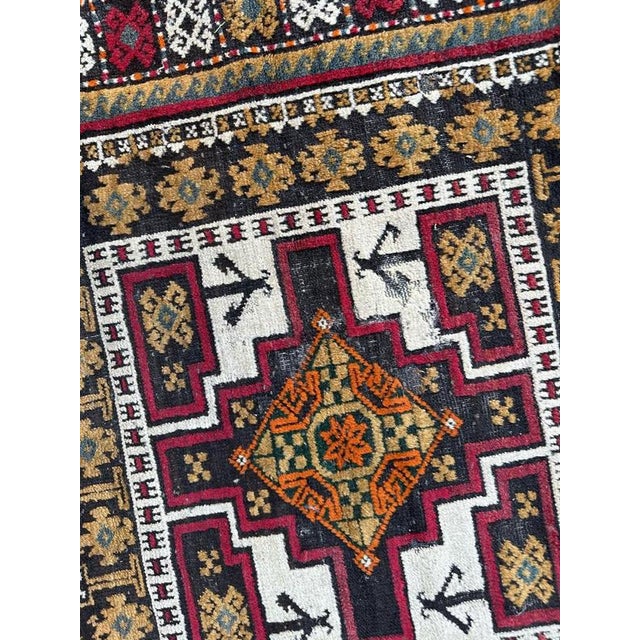 Turkmen Baluch Rug, 1920s For Sale - Image 11 of 18