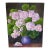 Vintage Lush Hydrangea Bouquet Painting For Sale