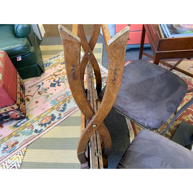 Late 19th Century Antique Folding Coaching Table For Sale - Image 11 of 12