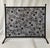Vintage Botanical Ivy Scroll Design Blackened Steel Fireplace Screen For Sale - Image 11 of 11