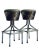 Mid 20th Century Chrome Faux Leopard Swivel Bar Stools, a Pair For Sale - Image 4 of 10
