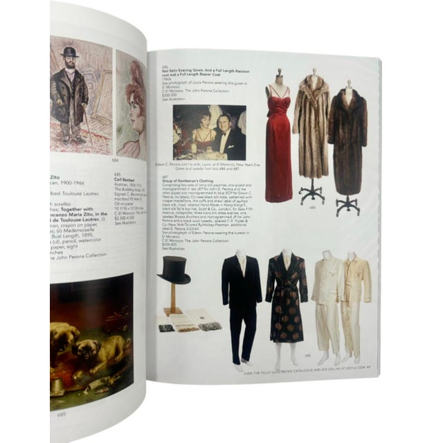 El Morocco: The John Perona Collection Catalogue Booklet Doyle Auction Nyc For Sale - Image 4 of 13
