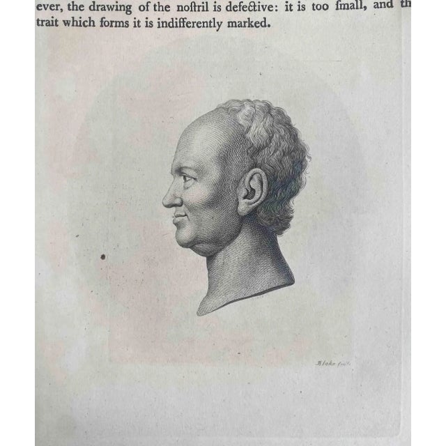 Portrait of a man is an original artwork realized by Thomas Holloway for Johann Caspar Lavater's "Essays on Physiognomy,...