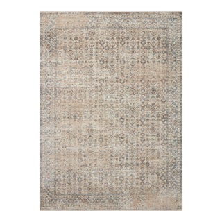 Angela Rose x Loloi Blake Rug Beige / Denim 9' x 13' Area Rug For Sale