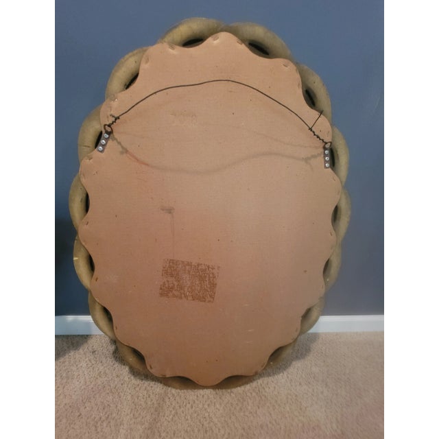 Maison Baguès Style gorgeous crossover Gilt Italian mirror in fantastic shape! Truthfully, this piece is transitional...