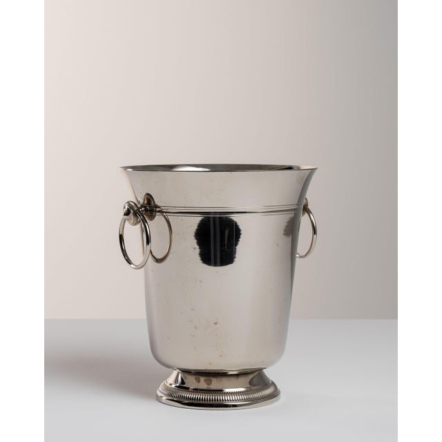 Mid 20th Century France Silver Ice Bucket For Sale - Image 10 of 15
