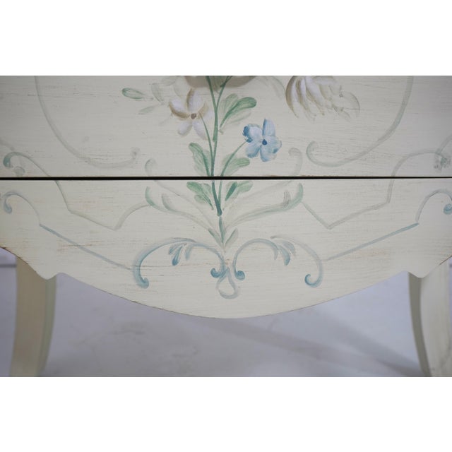 Venetian Paint Decorated Bombe Chest Accent Commode For Sale - Image 15 of 16