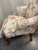 Accent Chair Vintage French With Designer Embroidered Fabric For Sale - Image 9 of 10