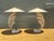 Michael Taylor Vintage Michael Taylor Palm Frond Table Lamps - Pair For Sale - Image 4 of 13