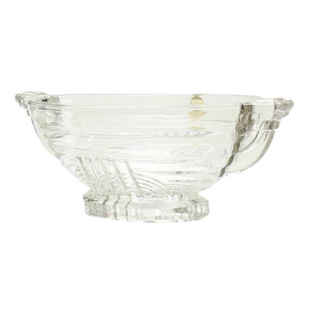 Art Deco Marcelle Fruit Bowl from Val Saint Lambert, 1935 For Sale - Image 10 of 13