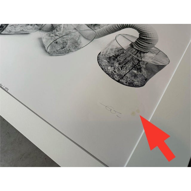 Ellie Vossen, Untitled, 1960s, Signed Screen Print, Framed For Sale - Image 6 of 13