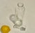 Pair Mid 20th Century Minimalist Clear Glass Decanters With Stoppers For Sale - Image 10 of 15