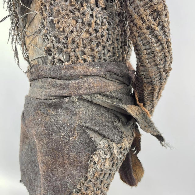 Early 20th Century Songye Nkishi Power Fetish Figure on Custom Stand For Sale - Image 4 of 11