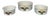 Villeroy & Boch Vilbofour Basket Soufflé Bowls - Set of 3 For Sale