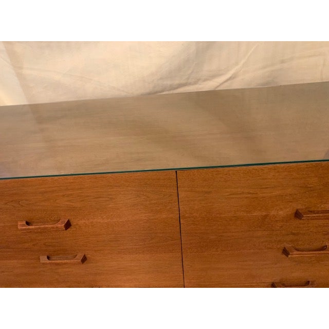 Ramseur Mid Century Modern 8 drawer dresser Drawers have dovetail joints Ramseur furniture logo stamped in drawer...