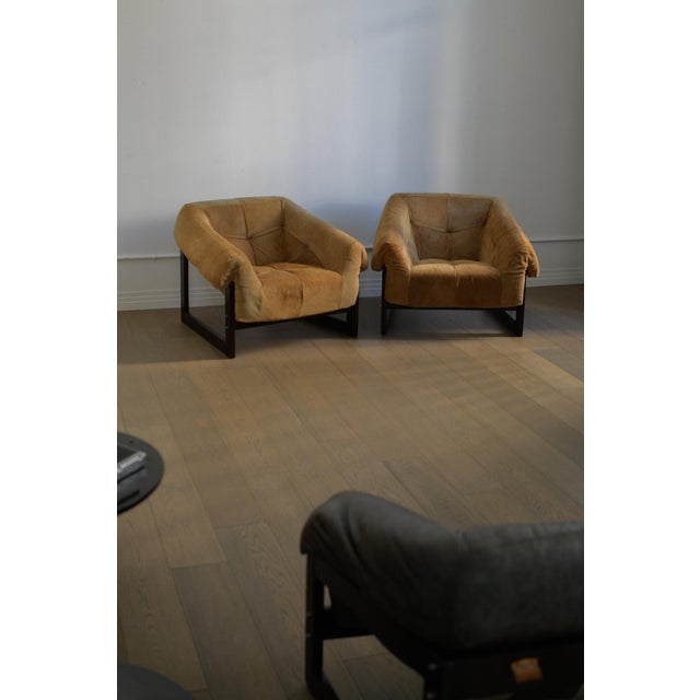 1970s Mid-Century Modern Lounge Chairs by Percival Lafer, 1970 For Sale - Image 5 of 9