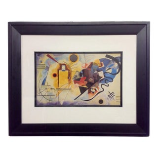 Vintage Abstract Kandinsky Lithograph For Sale