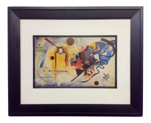 Vintage Abstract Kandinsky Lithograph