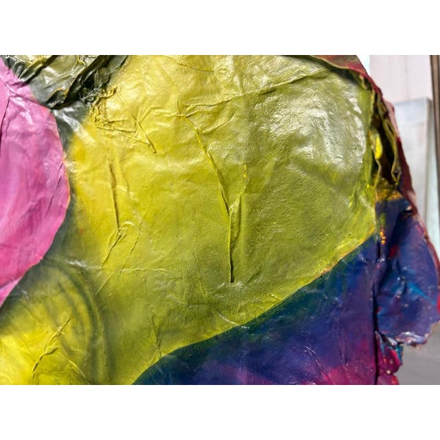 Natasha Lelenco, Fragmented Figure with Drapery on Paper, 2024, Mixed Media For Sale - Image 4 of 16