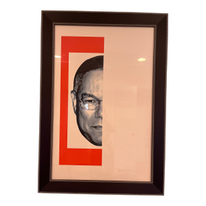 Limited Edition Semi Colon Framed Print