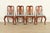 Henkel Harris Queen Anne Solid Cherry Wood Dining Chairs, Set of Four For Sale - Image 13 of 13