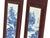 Pair Chinese Blue White Landscape Porcelain Painting Wall Panels For Sale - Image 10 of 10