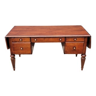 Mid 20th Century Ethan Allen Marshall Drop Leaf Writing Desk For Sale